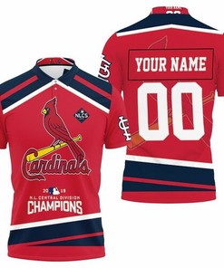 Celebrate The Win Of Nl Central Champions St Louis Cardinals In This Personalized 3D All Over Print Polo Shirt