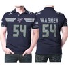 Celebrate the 100th Season with Seattle Seahawks Bobby Wagner #54 NFL American Football Navy Polo Shirt