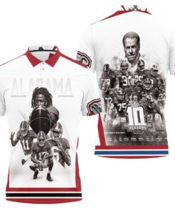 Celebrate the Alabama Crimson Tide's 10 seasons under Nick Saban with this Decade of Dominance polo shirt