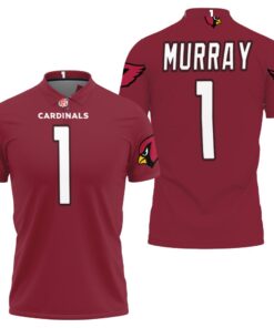 Celebrate the Arizona Cardinals' first-round draft pick, Kyler Murray, with this 3D Polo Shirt