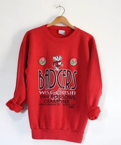 Celebrate the Badgers' 1994 Rose Bowl Victory with a Vintage University of Wisconsin Badgers Rose Bowl Sweatshirt