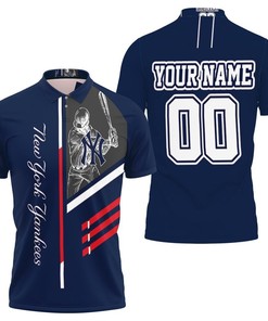 Celebrate the Bronx Bombers with This Yankees MLB Polo Shirt All Over Print