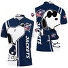 Celebrate the Columbus Blue Jackets with our unique and personalized Snoopy lover 3D printed polo shirt