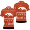 Celebrate the Festive Season in Style with This Denver Broncos Ugly Sweatshirt Christmas 3D All Over Print Polo Shirt