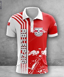 Celebrate the Game with RB Leipzig 3D Bundesliga Polo Shirt with All Over Print