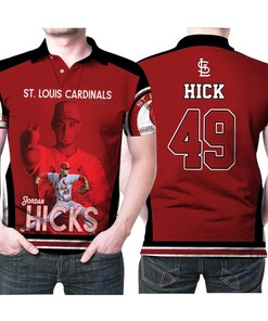 Celebrate the Greatness of Jordan Hicks and MLB Baseball with Our Breathable Polo Shirt