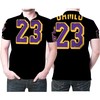 Celebrate the Legend with the LA Lakers Lebron James 23 Nba Legend Player Basketball Team Jersey Style Gift Polo Shirt