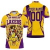 Celebrate the Los Angeles Lakers Western Conference Championship with this personalized Polo Shirt