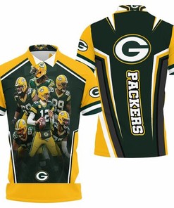 Celebrate the NFC North Division Champions of 2021 with our Green Bay Packers Logo 3D All Over Print Polo Shirt