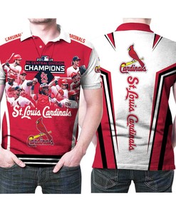 Celebrate the NL Central Division Champions with Our 2 Polo Shirt Set for St. Louis Cardinals Fans