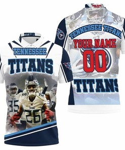 Celebrate the Tennessee Titans' AFC South Victory with Personalized 3D All Over Print Polo Shirt!