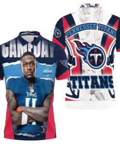 Celebrate the Tennessee Titans' A.F.C. South division victory and super bowl appearance with a personalized polo shirt