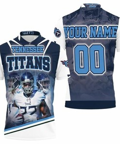 Celebrate the Tennessee Titans Super Bowl 2021 win with the Logo-themed Afc South Champions Polo Shirt