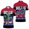 Celebrate the holiday season with a Christmas Grinch In Toilet Knitting Pattern All Over Print Polo Shirt