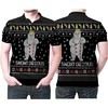 Celebrate the holidays notorious-style with this Snowtorious Notorious BIG Ugly Christmas Pattern 3D Polo Shirt