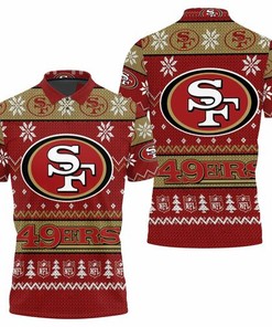 Celebrate the season with San Francisco 49ers NFL Ugly Christmas 3d 3D All Over Print Polo Shirt