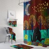 Celestial Cats Bathroom Decor Shower Curtain Set with Bath Mat and Towels for a Mystical Bathroom Theme