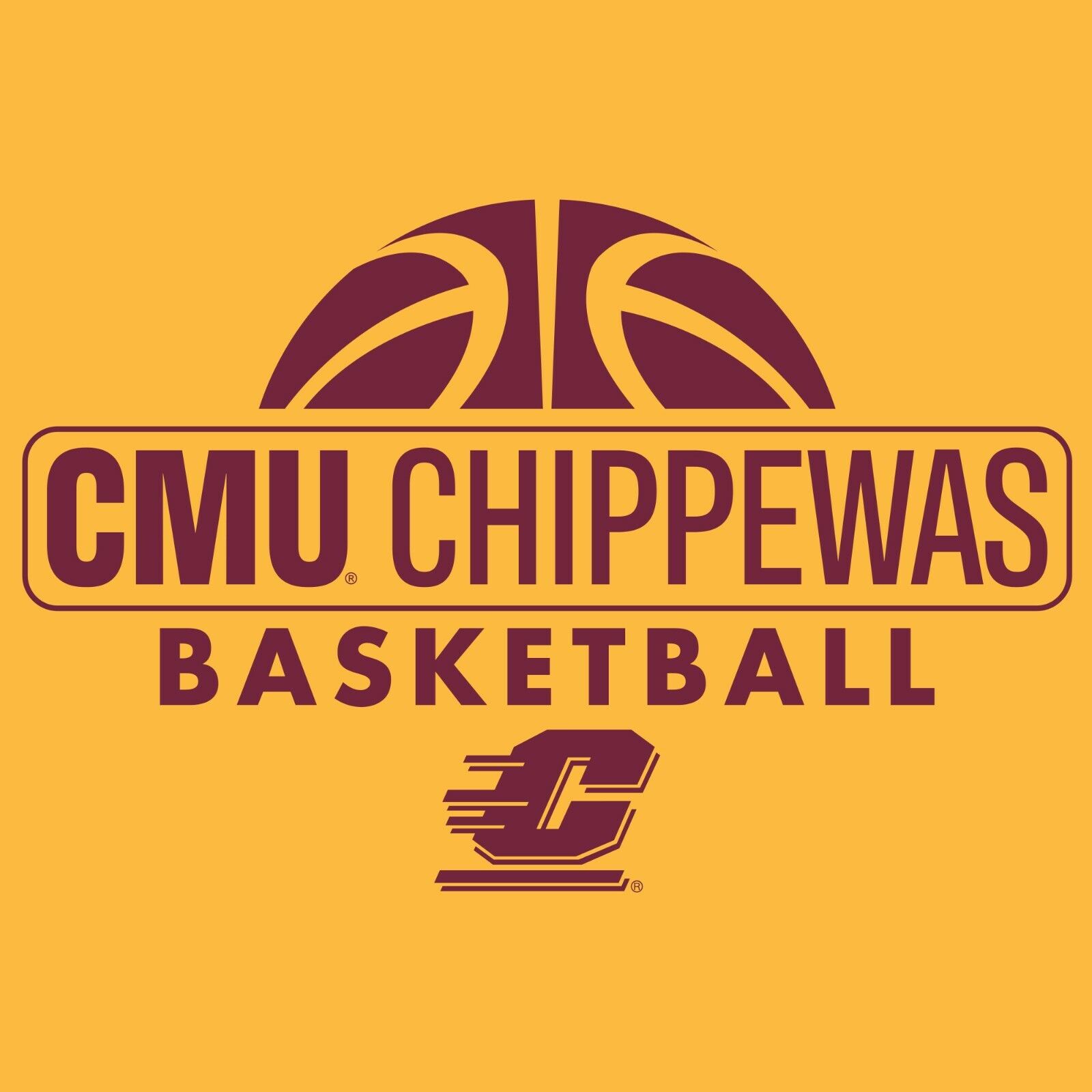 Central Michigan Chippewas Basketball Hype Shirt Sweatshirt Hoodie, Fan Gifts - Image 2