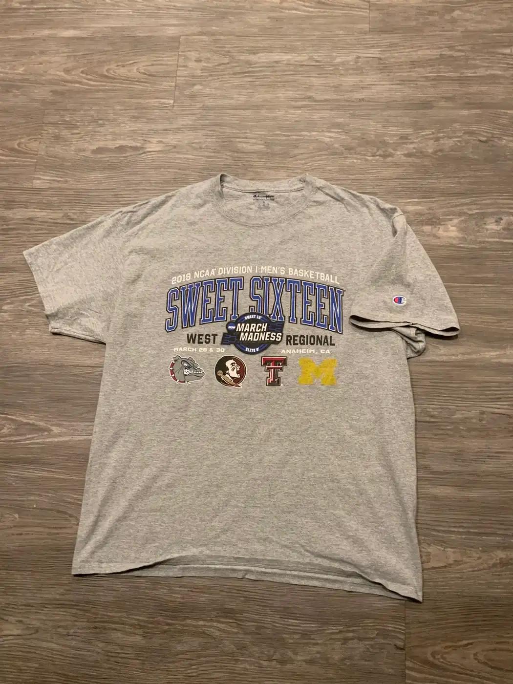 Champion 2019 Tournament Sweet Sixn March Madness T-Shirt Sweatshirt American Football Sweatshirt Sports Gifts