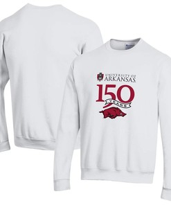 Champion Arkansas Razorbacks 150Th Anniversary Pullover Sweatshirt, Hogs Shirt Gifts For Razorbacks Lover