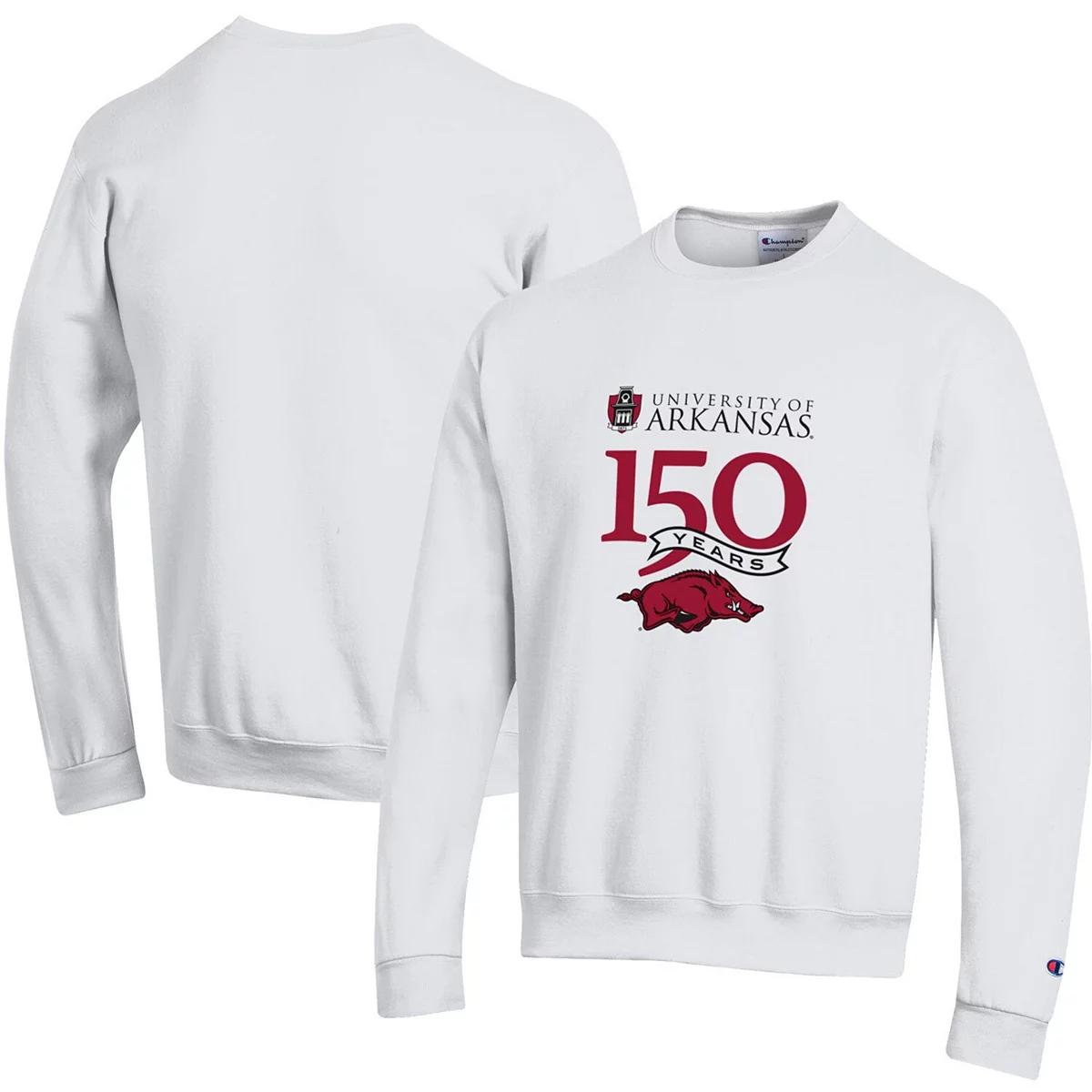 Champion Arkansas Razorbacks 150Th Anniversary Pullover Sweatshirt, Hogs Shirt Gifts For Razorbacks Lover