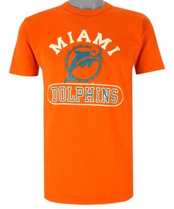 Champion Orange Miami Dolphins T-Shirt 1990S Vintage Tshirt Unisex Sport Sweatshirt Hoodie Gift