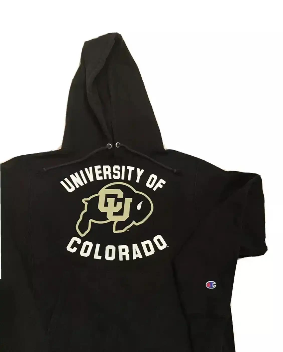 Champion Reverse Weave Colorado Buffaloes Gusset T-Shirt Sweatshirt American Football Sweatshirt Sports Gifts