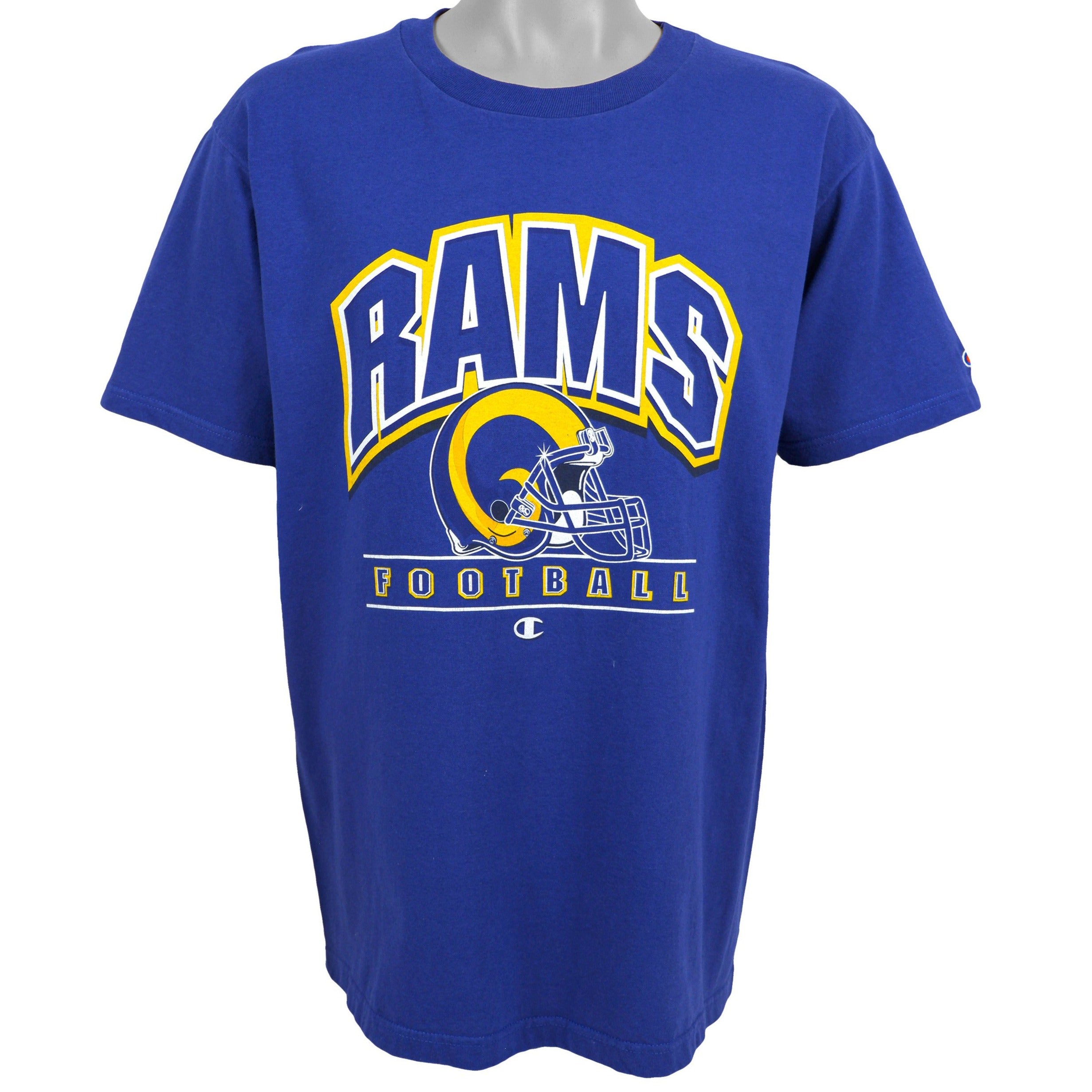 Champion St. Louis Rams Football Big Spell-Out T-Shirt 1990S Vintage Tshirt Unisex Sport Sweatshirt Hoodie Gift