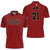 Channel Your Inner Pitcher with Zack Greinke Arizona Diamondbacks Sedona Jersey Inspired Style All Over Print Polo Shirt