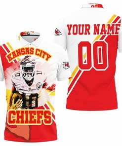 Charisma and Style in a Tyreek Hill 10 Kansas City Chiefs Poster Style Personalized 3D All Over Print Polo Shirt