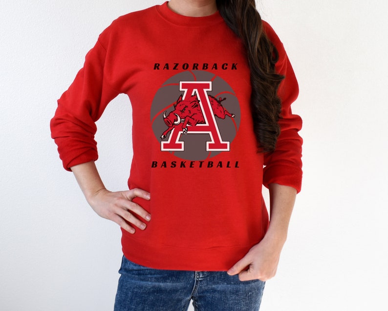Cheer On Arkansas Razorbacks Basketball In Style Sweatshirt, Crewneck, Hoodie, And More - Image 3
