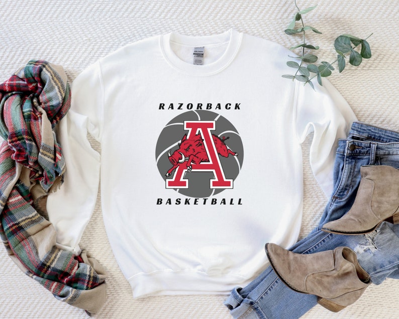 Cheer On Arkansas Razorbacks Basketball In Style Sweatshirt, Crewneck, Hoodie, And More - Image 4