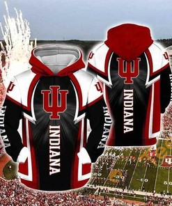 Cheer on Indiana Hoosiers NCAA with Hoosiers Lover 3D Hoodie