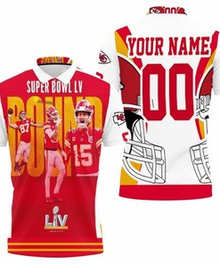 Cheer on Kansas City Chiefs Afc West Division Super Bowl L V 2021 with Personalized 3D All Over Print Polo Shirt