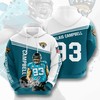 Cheer on Your Team with a Jacksonville Jaguars All Over Print Hoodie 3D
