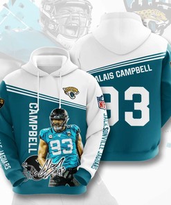 Cheer on Your Team with a Jacksonville Jaguars All Over Print Hoodie 3D