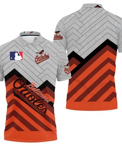 Cheer on the Orioles in style with our 3D Jersey Polo Shirt featuring All Over Print design.