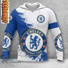 Chelsea FC Custom All Over Print 3D Hoodie by Printful