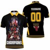 Chicago Bulls And La Lakers Legend Highlights 3d Printed 3D All Over Print Polo Shirt