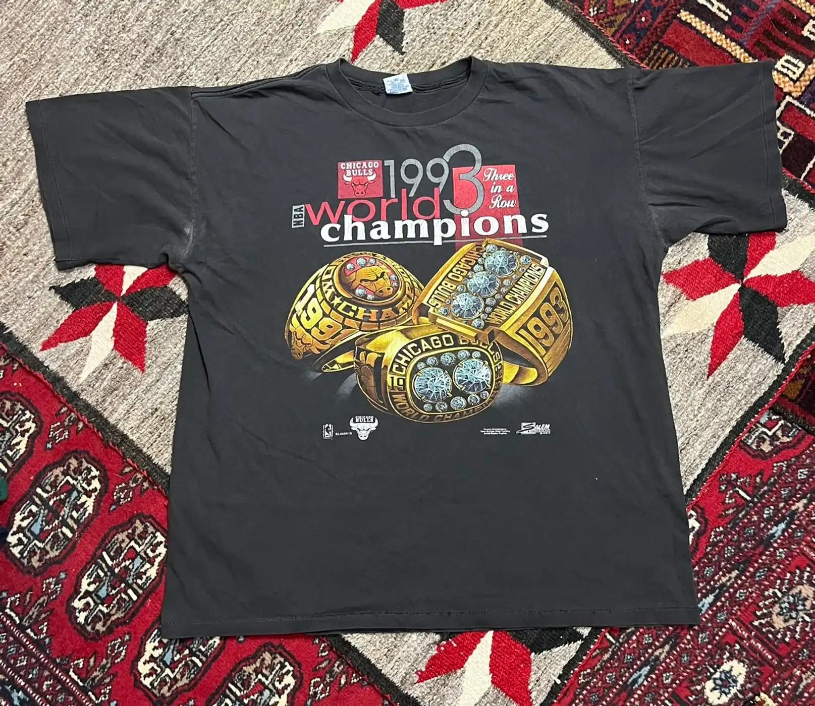 Chicago Bulls Rings Graphic Apparel For Fans