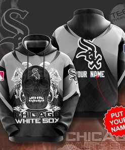 Chicago White Sox Cool and Stylish All Over Print 3D Hoodie by MLB Clothes