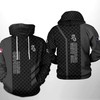 Chicago White Sox MLB Zipper Hoodie with All Over Print Design