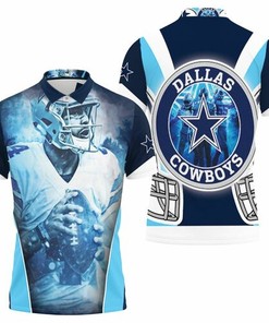 Chidobe Awuzie #24 Dallas Cowboys NFC East Division Champions Super Bowl 2021 Personalized 3D Polo Shirt