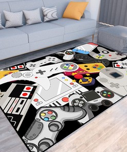 Children Gaming Area Rugs T-Shirt, Hoodie, Sweatshirt: Non-Slip Gamer Carpet for Boy's Bedroom Playroom