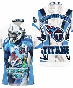 Chris Johnson #28 Tennessee Titans Afc South Division Champions All Over Print Breathable 3D Polo Shirt