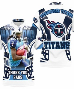 Chris Johnson #28 Tennessee Titans Afc South Division Champions Super Bowl 2021 All Over Print Breathable 3D Polo Shirt