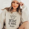 Christian Art T-Shirt with Jesus As King Design