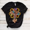 Christian Faith Sunflower T-Shirt - Jesus Lover Sublimation Design