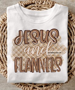 Christian Holiday Plaid Tee - Jesus Christmas T-Shirt