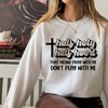 Christian Hoodie Half Holy Half Hood, Pray With Me Tee, Funny Christian Shirt